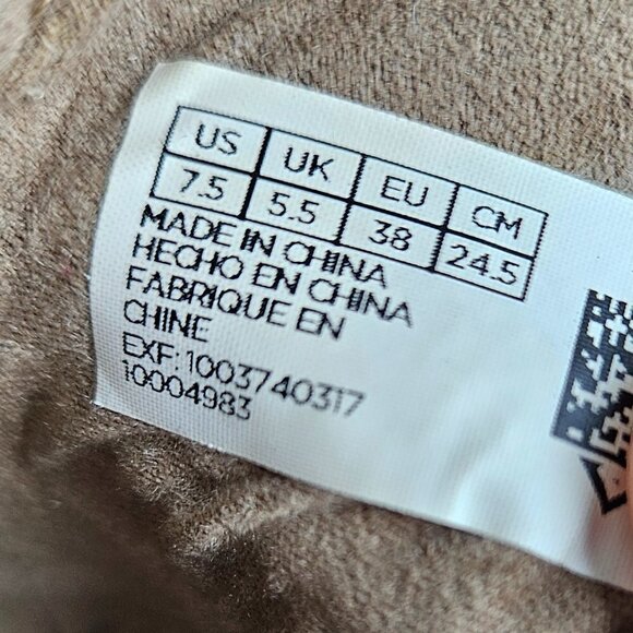 Toms Majorca Perforated Suede Peep Toe Boot Stucco (Tan) 7.5 10004963 - Picture 12 of 12